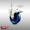 Service Caster 4 Inch 316SS Solid Polyurethane Swivel 1/2 Inch Stem Caster Total Lock Brake SCC SCC-SS316TSTTL20S414-SPUS-121315 - alternate 3